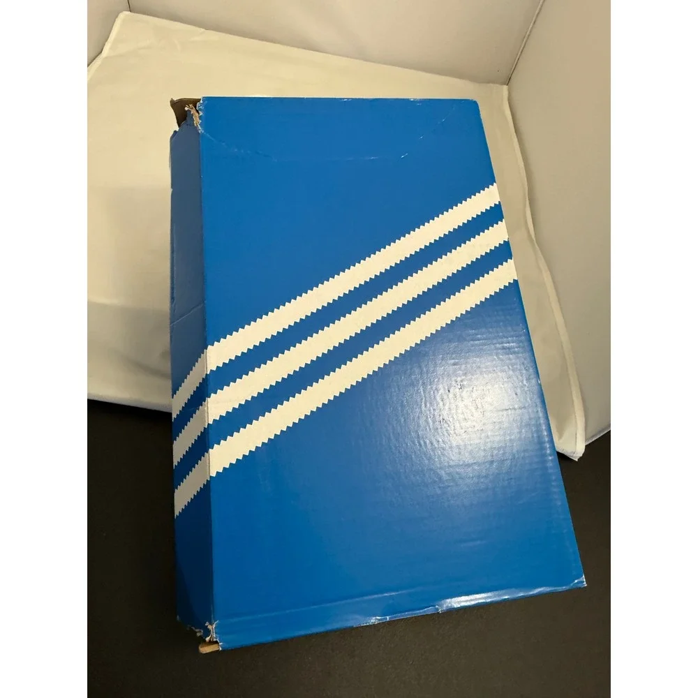 Adidas‎ Sneakers Nizza RF Low Top Size 8 White Canvas Rubber Toe Cap EF1883